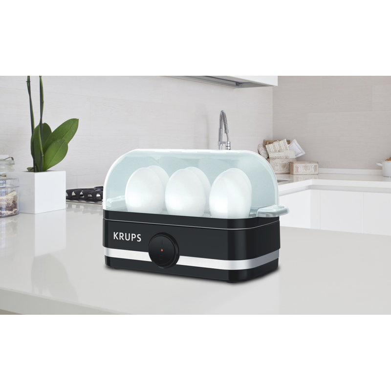 Krups Simply Electric Egg Cooker With Accessories. 6 Egg Capacity
